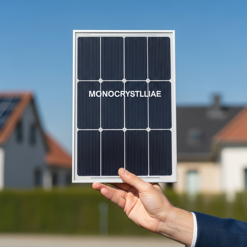 Panneaux photovoltaïques monocristallins